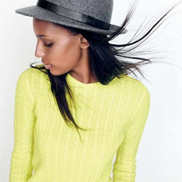 J.Crew Wool Hat with Leather Band - Picture 5 of 7